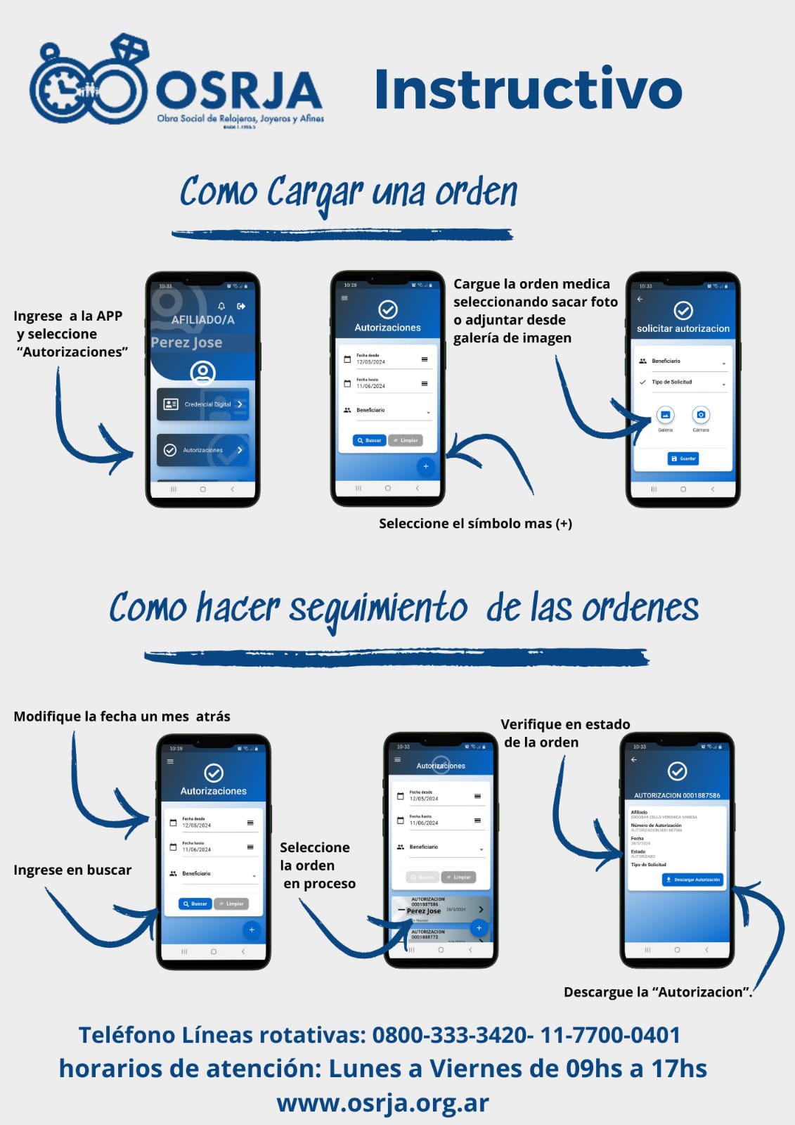 Imagen de instructivo app